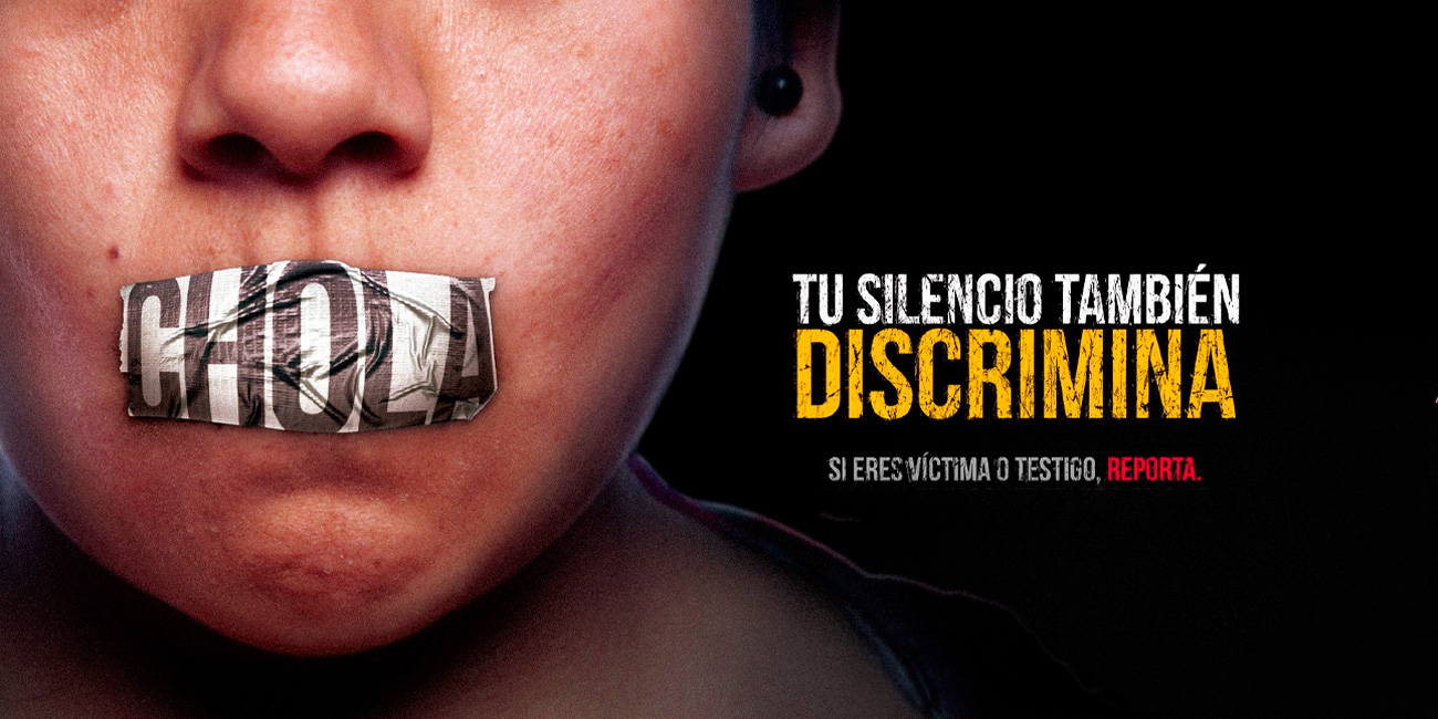 chola, tu silencio tambien discrimina